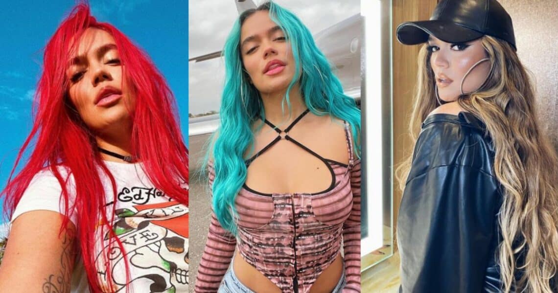 Karol G contó cuales son los significados de los colores de cabello que ha tenido durante su carrera