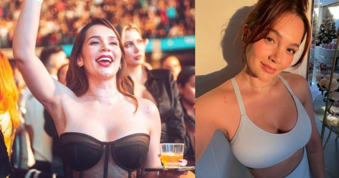 Lina Tejeiro demostró su talento en el cumpleaños de su hermano