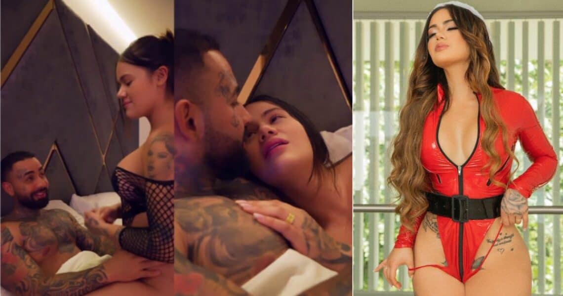 Cintia Cossio y su marido acercaron a los fanáticos a su matrimonio con una serie de detalles íntimos.