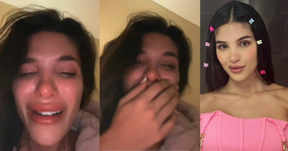Mara Cifuentes hizo un en vivo donde preocupó a sus fanáticos por aparecer llorando y pidió ayuda