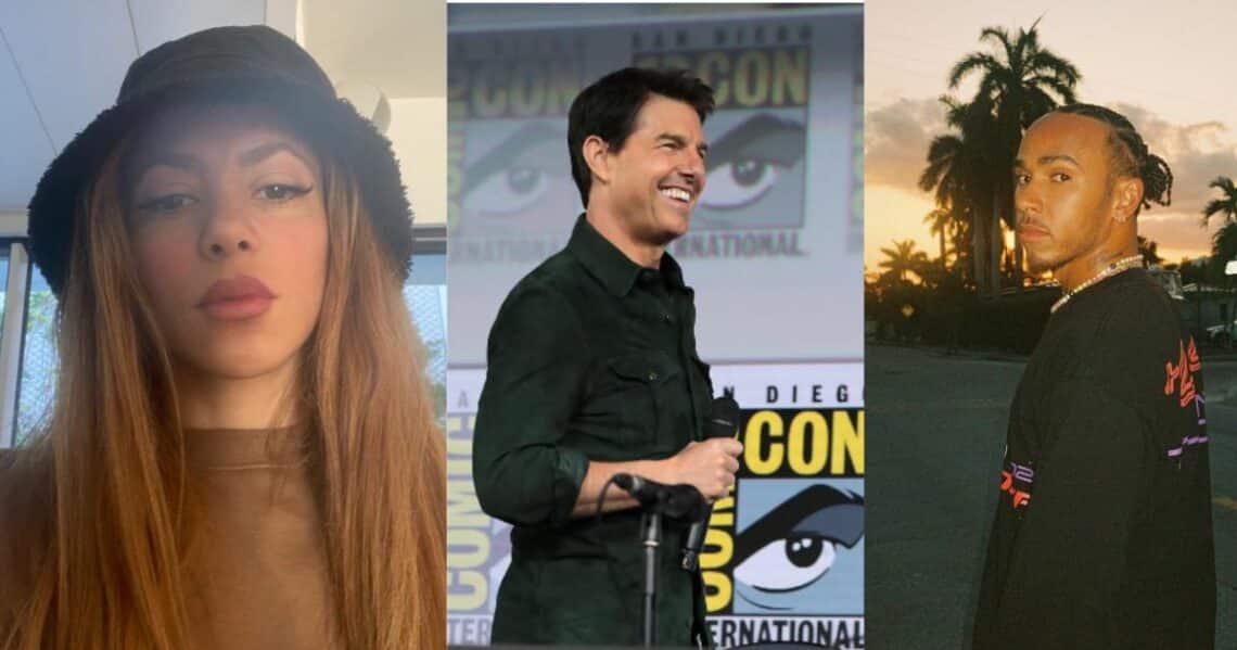 La verdad detrás de las salidas de Shakira con Tom Cruise y Lewis Hamilton