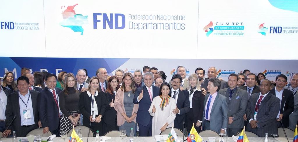 Resultado de imagen para cumbre de gobernadores duque