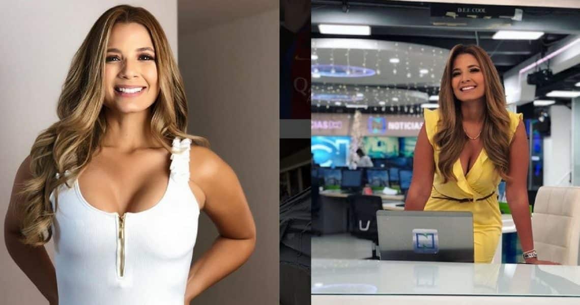 La presentadora Melissa Martínez puso a suspirar a sus seguidores con tremendo escote
