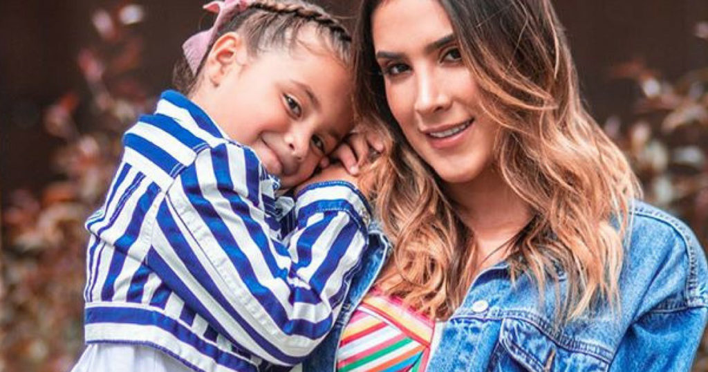 Daniela Ospina quiere convertir a su hija en Instagramer