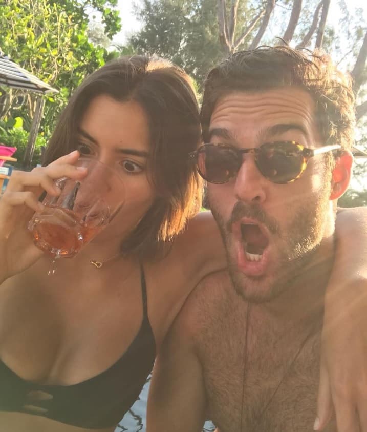 El exnovio de Paulina Vega, Andrés Becker