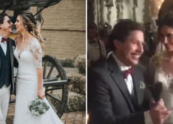 Los votos de Alejandro Riaño en su boda desataron la risa de sus invitados