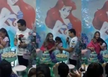 El conmovedor llanto de la hija de Martín Elías cuando su tío le cantó el cumpleaños