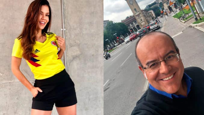 “Él es casado Shirley Gómez le robó un beso a Ricardo Orrego y lo dejó pasmado
