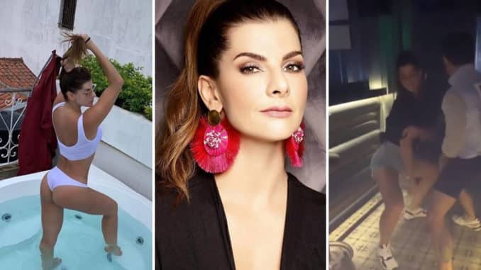 Carolina Cruz celebró sus 40 años por todo lo alto y cautivó con sus bailes