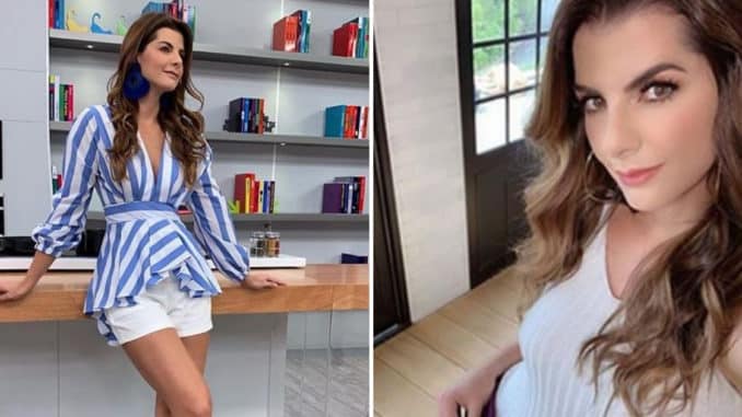 “Se le ve raro”: Carolina Cruz llamó la atención por foto en leggins