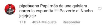 Comentario de Pipe Bueno
