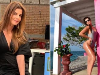 El vestido de baño que dejó ver el tatuaje que Carolina Cruz tiene en la entrepierna