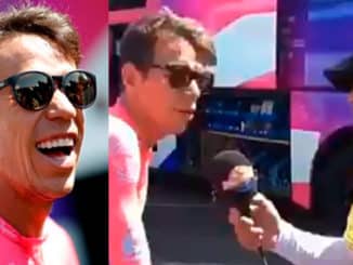 La braveada cómica de Rigo a un periodista colombiano