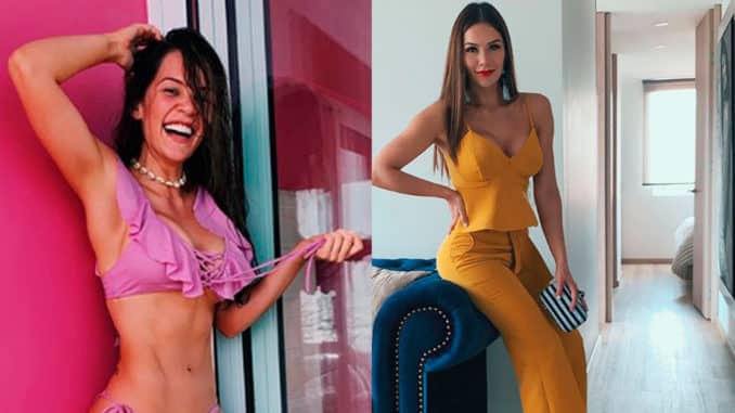 La rayita que le dejó el bikini a Lina Tejeiro en su zona pélvica