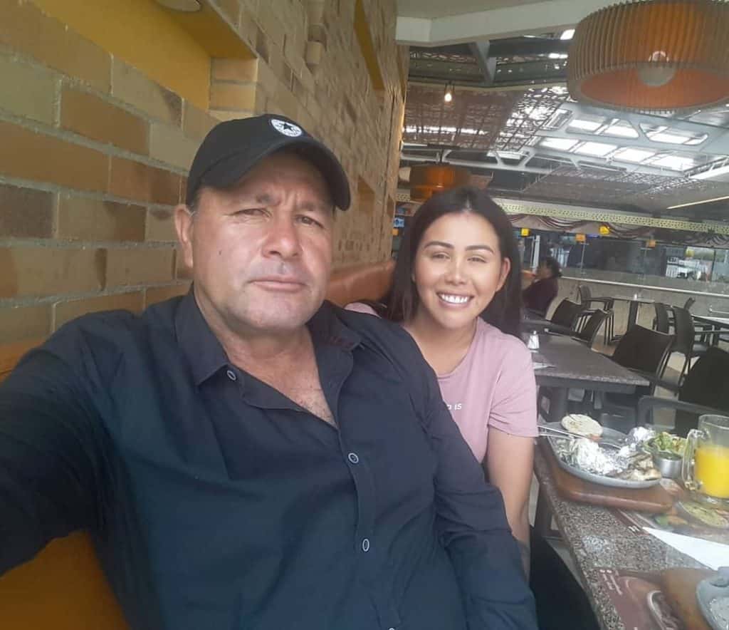 El papá de Yina Calderón