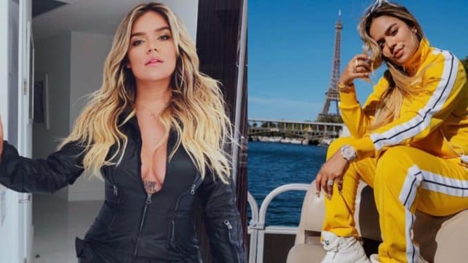 El look de Karol G en los Premios Juventud