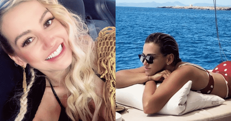 “Una cuarentona que se conserva”: Fanny Lu chicanea sus vacaciones en bikini disfrutando del mar y un yate
