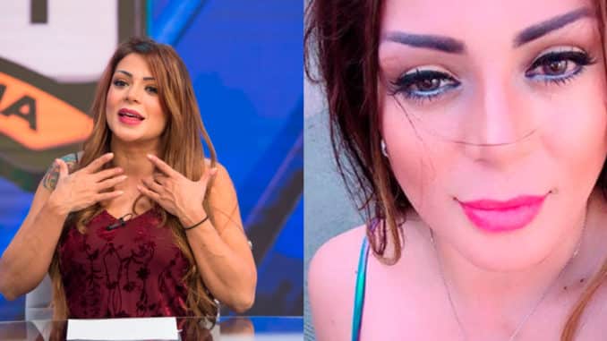Marbelle se tatuó la zona de la garganta, pero le preguntan si quedó con mala ortografía