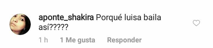 Comentarios en video de Luisa Fernanada W