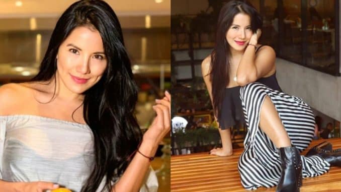 “¿Y si el baño hablara?”: Caterin Escobar en toalla dejó ver hasta sus tatuajes