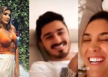 En un live, novio de Daniela Ospina la acarició, le dijo que la ama y accedió a mostrarse