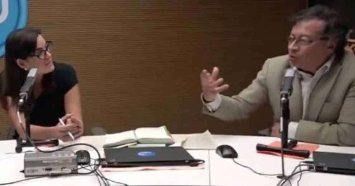 La peinada de Petro a Vanessa de la Torre por decir que el metro eléctrico echa humo