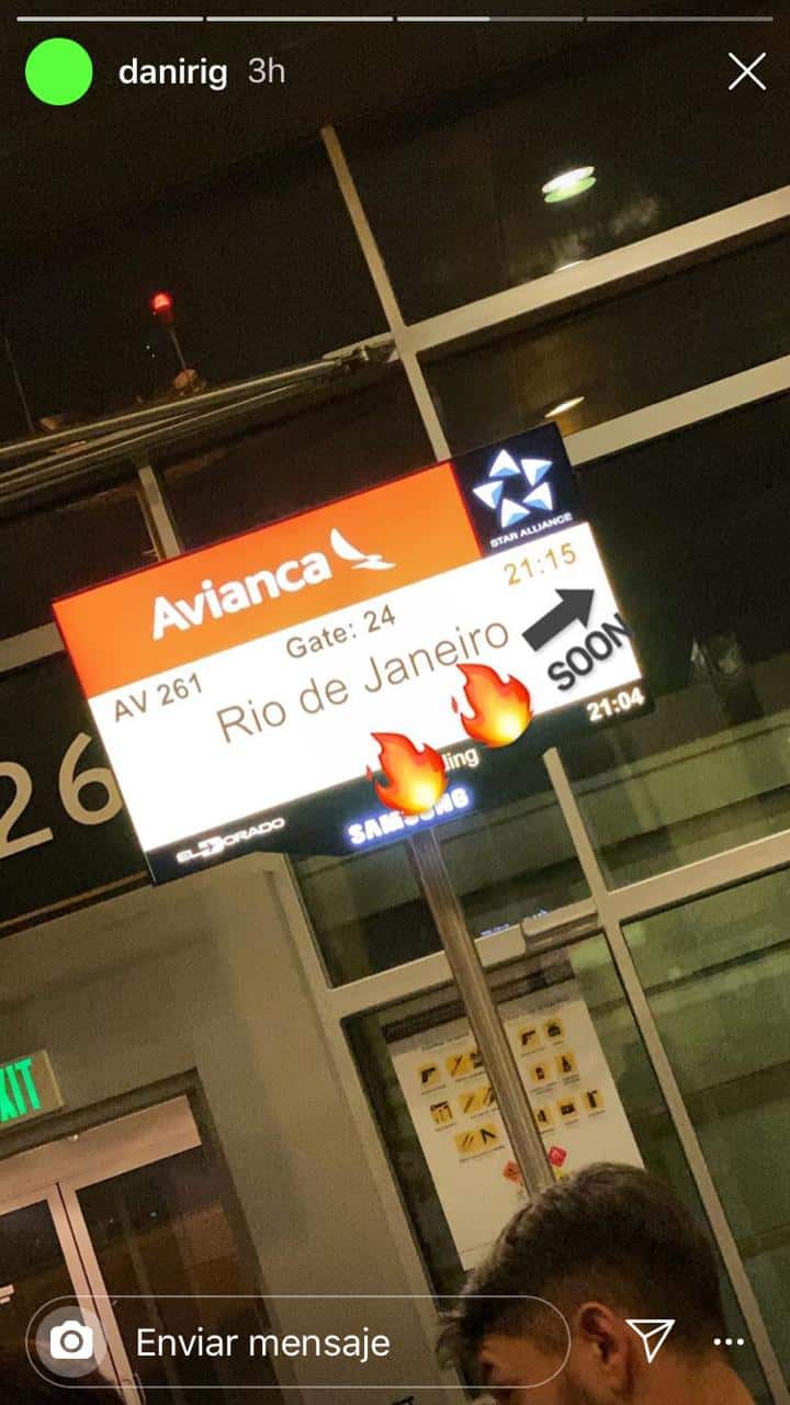 Daniel Guarín a Río