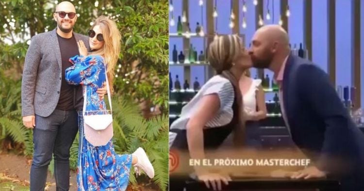 Esposa de Nicolás de Zubiria reaccionó a su beso con actriz