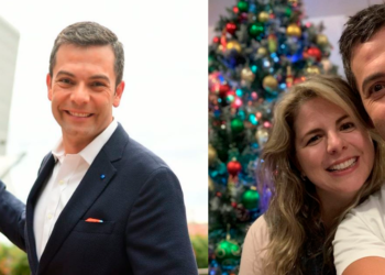 Iván Lalinde mostró su gigantesco árbol de Navidad