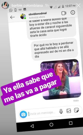 Imitadora de Amparo Grisales envía amenazas a María Auxilio Vélez