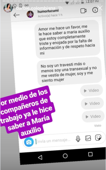 Imitadora de Amparo Grisales envía amenazas a María Auxilio Vélez