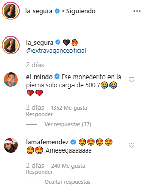 Comentarios a La Segura por sus tacones de bolsillo