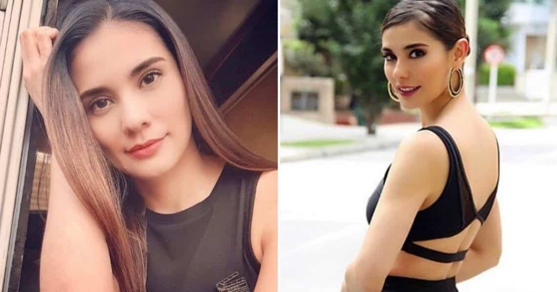 En piscina y con el mar de fondo, Eileen Moreno dejó ver su cuerpo en bikini