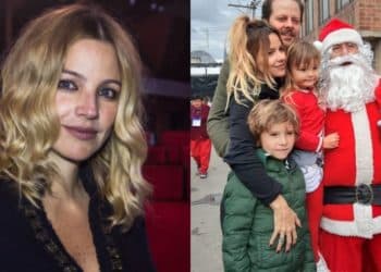 Johana Bahamón tuvo una sencilla Navidad con sus hijos