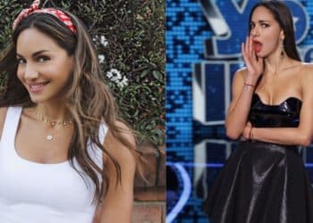 Valerie Domínguez incomodó a moralistas con escote en la pelvis
