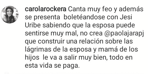 Amparo Grisales le hacía indirectas a Jessi Uribe al ver a Paola Jara