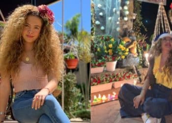 “Una niña ejemplo”: El decoroso altar que Ivanna le hizo a la Virgen en las velitas