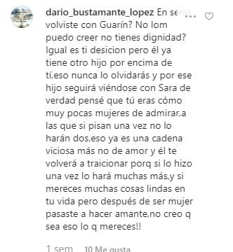 Pantallazo Andreina