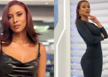 Diana Mina innovó con su look al usar el cabello que le está creciendo como capul