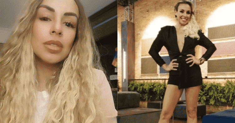 Tildan de “ordinaria” a Maía por usar vestido de rayas con tacones verde neón