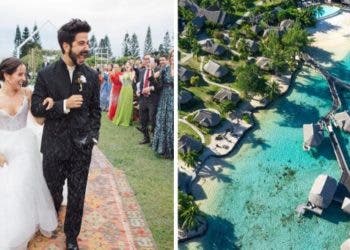 El lujoso paraíso en la Polinesia Francesa donde Evaluna y Camilo pasan su luna de miel