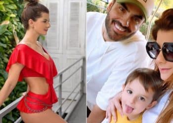 Viralizan foto de Carolina Cruz en traje de baño con su pancita de embarazada