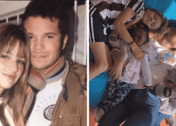 Ejemplo de madurez: Johana Bahamón compartió con sus hijos, Evelyn y su ex Cabas