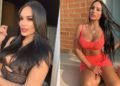 Andrea Valdiri posó con lencería que parece “chiviada”