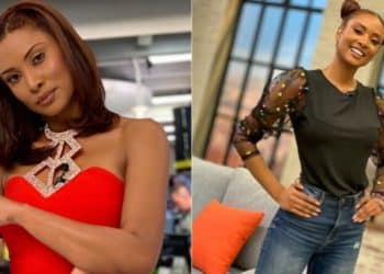 Diana Mina usó un body con el que casi se le ve una