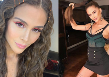 “No combina”: La pinta colorida y brillante de Greeicy en 'A otro nivel' que no gustó