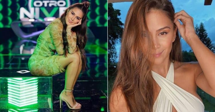 ¿Calzones abajo? Greeicy se dejó ver en top, pero no usó panty