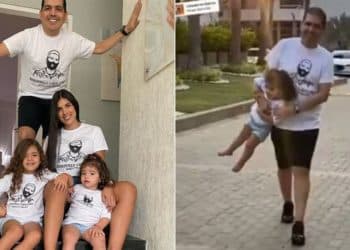 Las hijas de Tata Becerra se volaron de la casa y Peter tuvo que correr a buscarlas