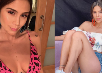 En bikini, Greeicy Rendón deleitó el ojo y demostró que ni sentada se le salen los rollitos