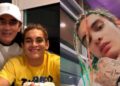 El hijo del senador Gustavo Bolívar, lució su cabello esponjado e impresionaron sus rasgos femeninos